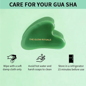 Jade Stone Original Gua Sha For facial Massage ( for face)