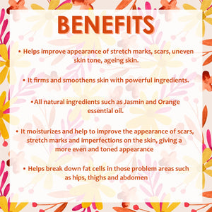 Jasmine and Orange Body Massage Oil