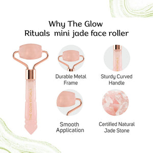 Rose Quartz Roller ( face)