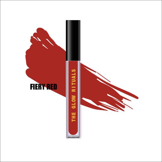 Liquid Lipstick - FIERY RED