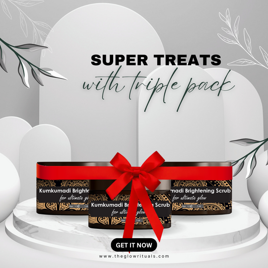 Kumkumadi Scrub - Combo of 3