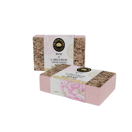 ROSE & CARDAMOM Exfoliating Soap