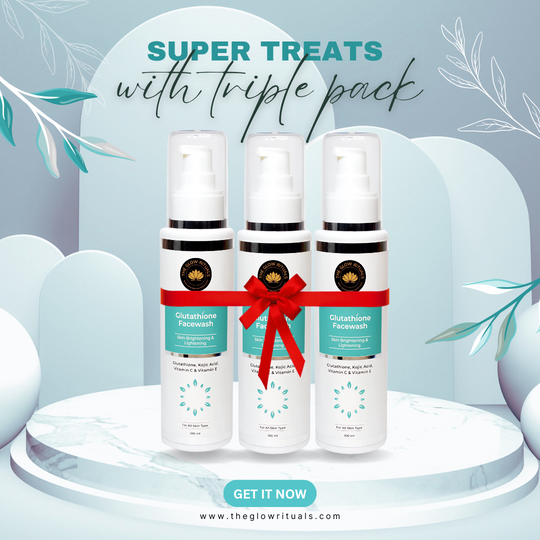 Glutathione Facewash - combo of 3
