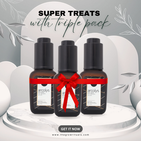 Anti-grey Hair Serum - Combo of 3