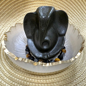 Lord Ganesh ji with bowl and Bracelet