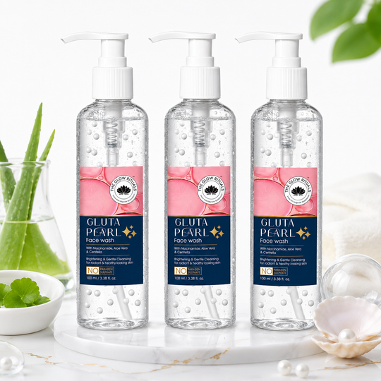 Gluta Pearl Facewash - combo of 3