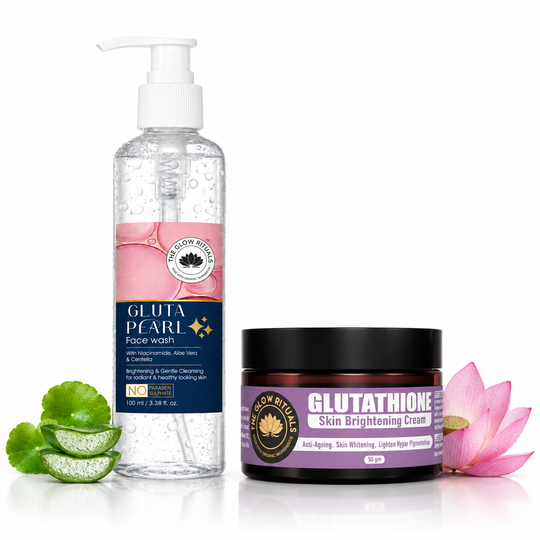 Gluta Pearl Facewash & Glutathione Cream Combo