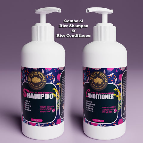 Rice Shampoo & Conditioner Combo