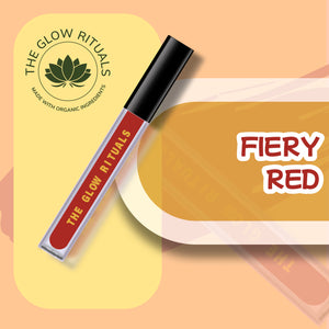 Liquid Lipstick - FIERY RED