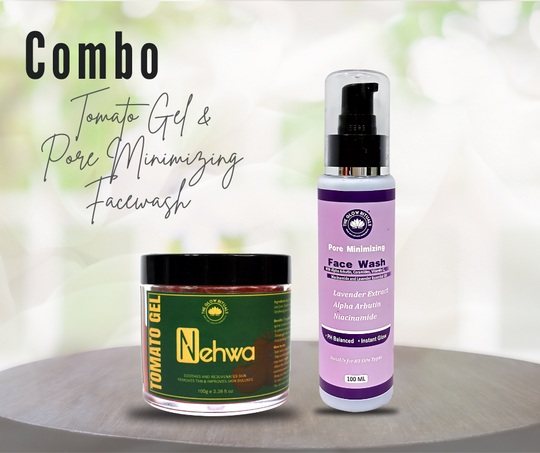 Combo - Pore minimizing facewash & Tomato Gel