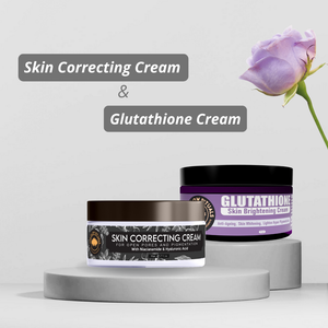 Skin Correcting cream & Glutathione Cream Combo
