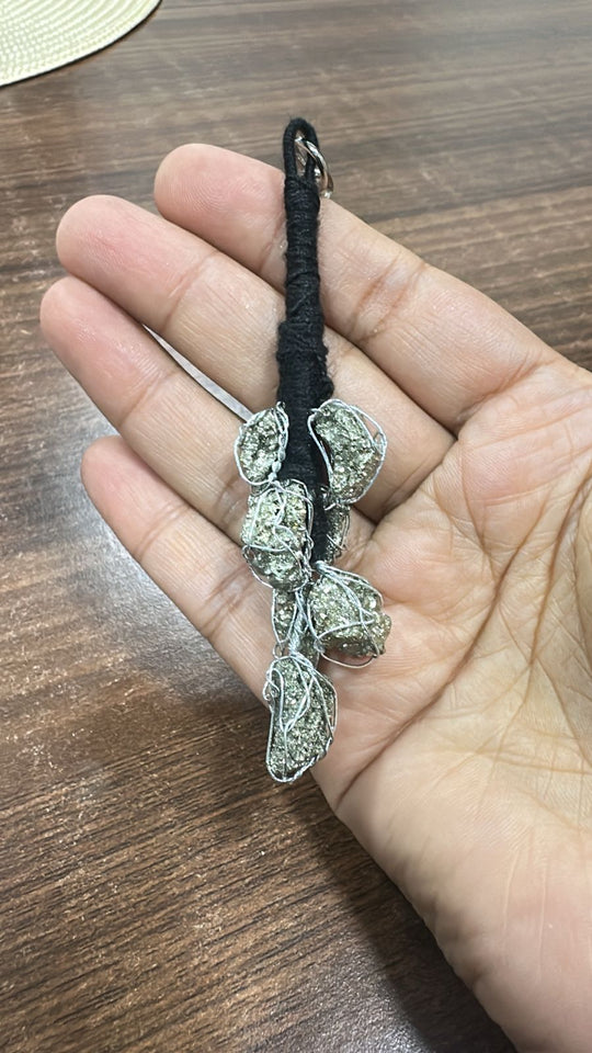 Pyrite key Chain