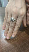 RAW PYRITE RING HANDMADE