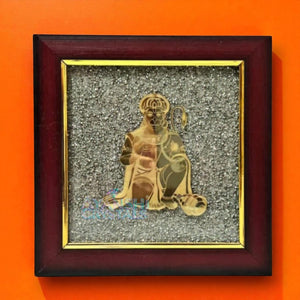Hanuman Ji on Pyrite Plate