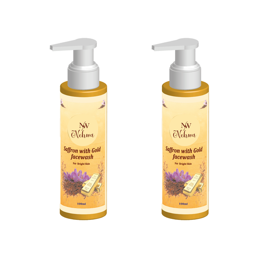 Saffron & Gold Facewash (Pack of 2)