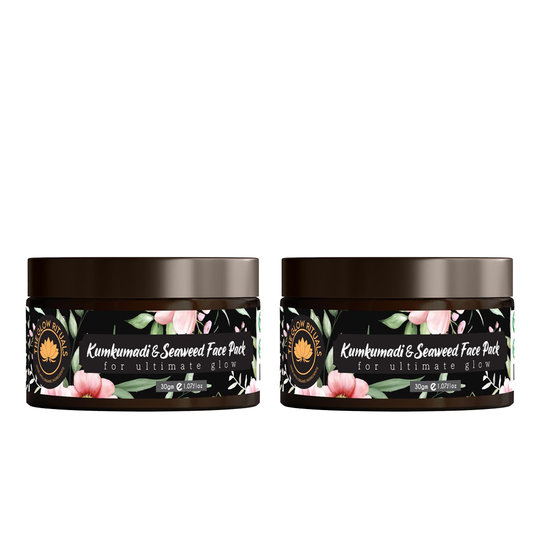 kumkumadi & seaweed face pack (Pack of 2)