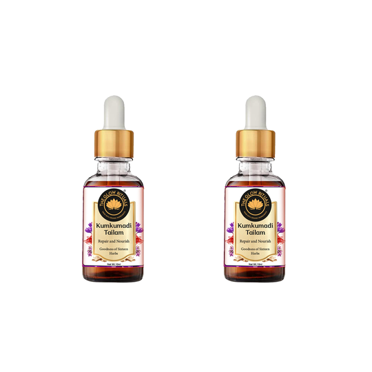 Kumkumadi Tailam -An Ayurvedic Preparation (Pack of 2)