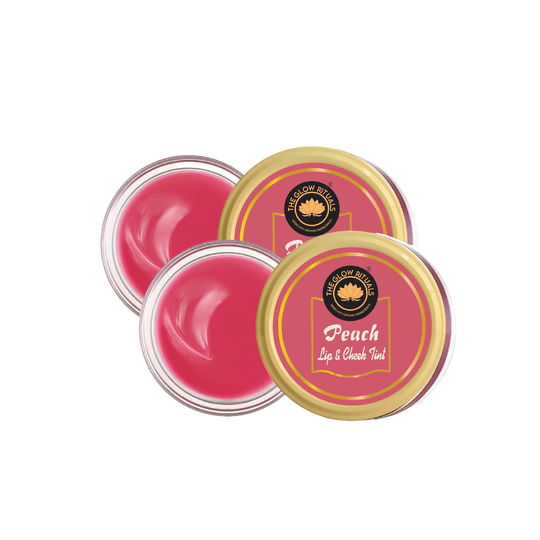 Peach lip & cheek tint (Pack of 2)- LIP & CHEEK MAKEUP CARE