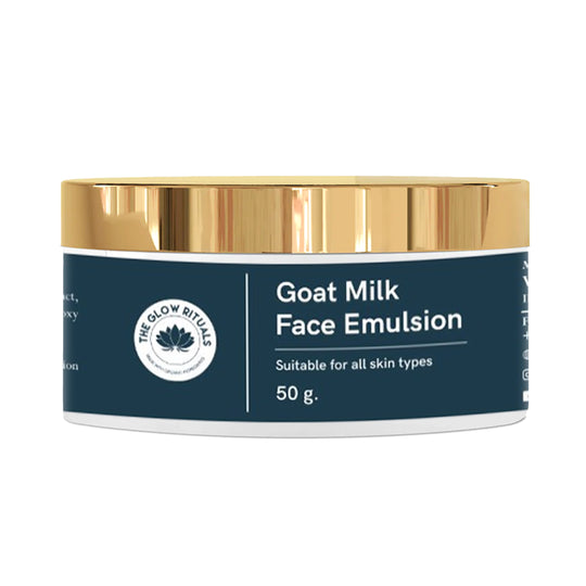 Goat milk face emulsion
