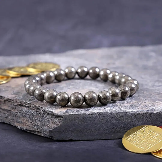 Money Attracting Pyrite Bracelet
