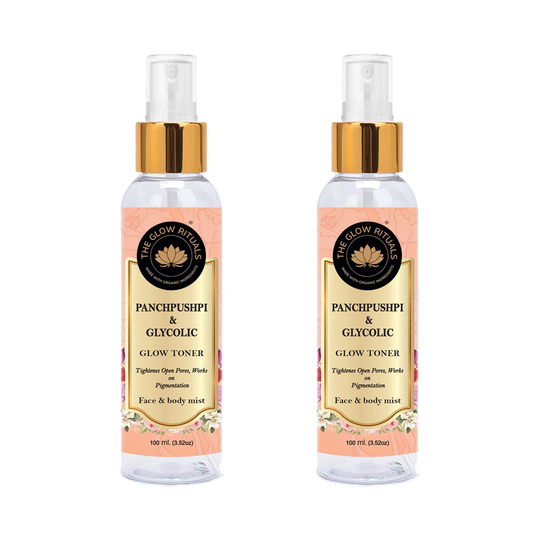 Panchpushpi & Glycolic glow toner (Pack of 2)