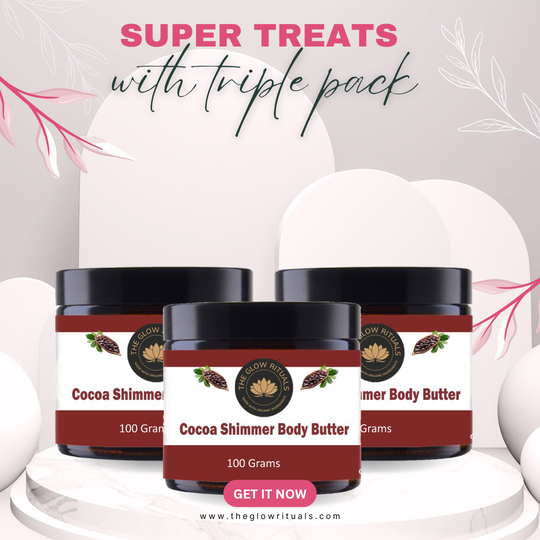 Cocoa Shimmer Body Butter pack of 3