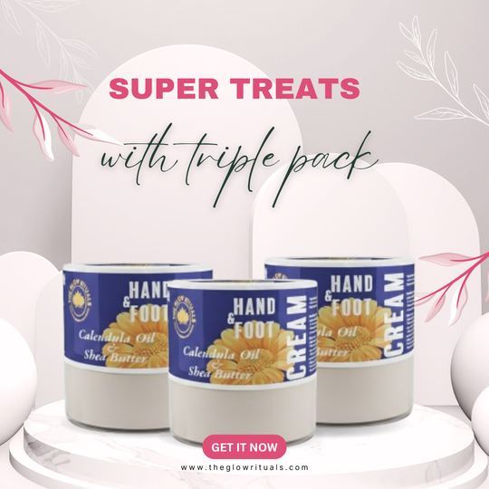 Hand & Foot Cream Pack of 3